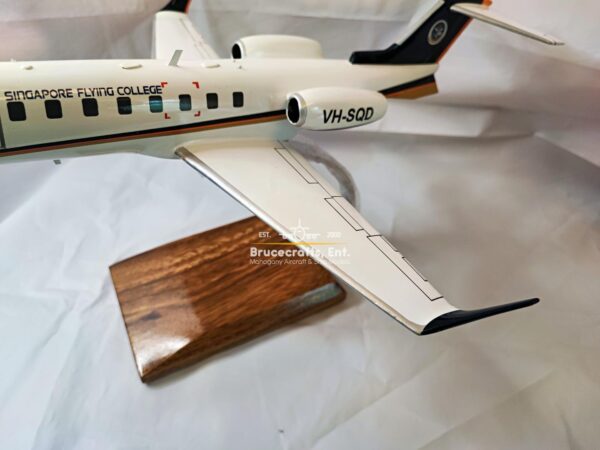 Learjet 45 Singapore Fying College with detailed craftsmanship.